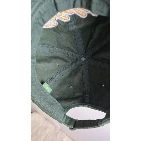 Cabela's Baseball Cap Hat Men's Green Adjustable Logo Embroidered Casual - Picture 5 of 5